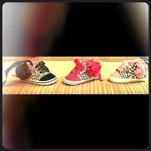 Infant leopard Print Shoes